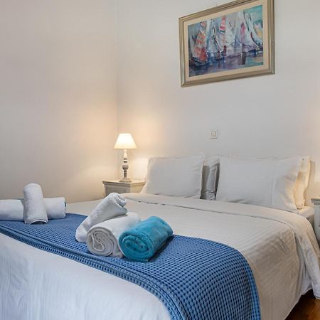 Dimitra Apartment With Private Pool And Sea View -The Ground Floor Of A Two Storey Building Daratsos Exterior photo